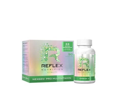 Reflex Nutrition Nexgen Pro NEW 90 kapslí + Omega 3  90 kapslí ZDARMA