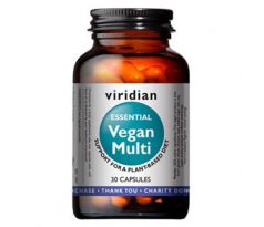 VIRIDIAN nutrition Vegan Multi 30 kapslí
