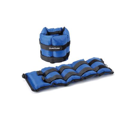 Tunturi Závaží na zápěstí / kotník nastavitelné 0,5 až 2,25 kg