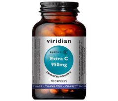 VIRIDIAN nutrition Extra C 950mg 90 kapslí