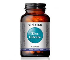 VIRIDIAN nutrition Zinc Citrate 90 kapslí
