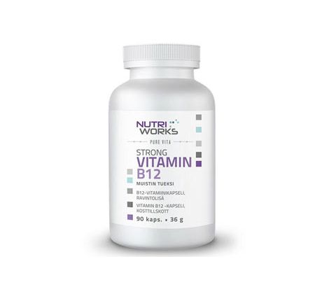 NutriWorks Strong Vitamin B12  90 kapslí