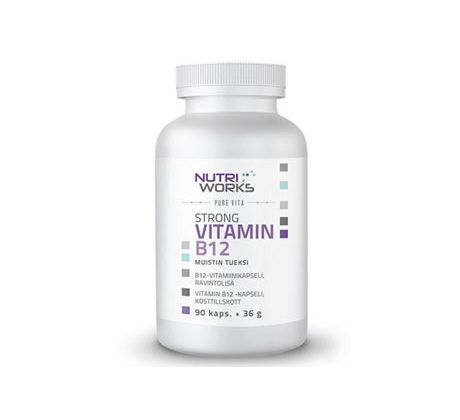 NutriWorks Strong Vitamin B12  90 kapslí