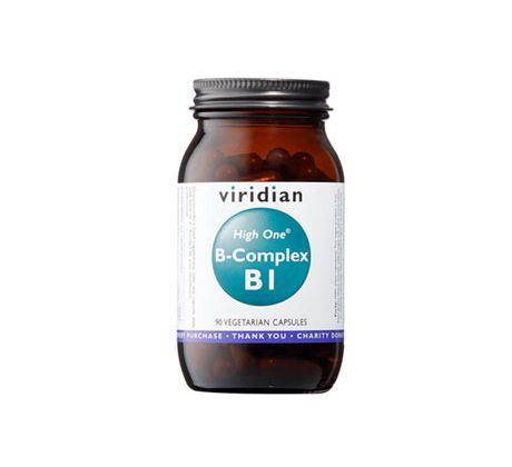 VIRIDIAN nutrition B-Complex B1 High One®  90 kapslí