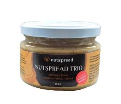 Nutspread TRIO oříškový krém křupavý mandle - kešu - kokos 250g