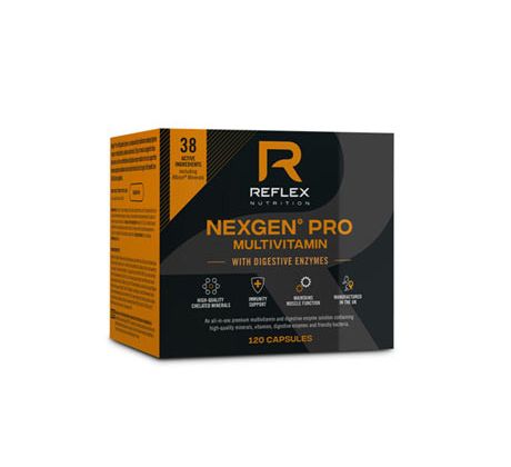 Reflex Nutrition Nexgen PRO + Digestive Enzymes 120 kapslí