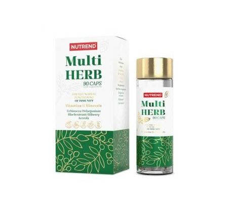 Nutrend MultiHERB Caps  90 kapslí