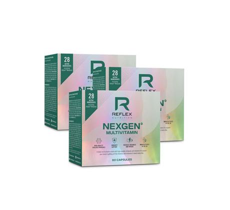 Reflex Nutrition Nexgen 60 kapslí NEW - AKCE 2+1 ZDARMA