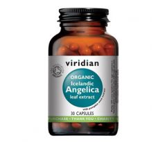 VIRIDIAN nutrition Organic Icelandic Angelica 30 kapslí