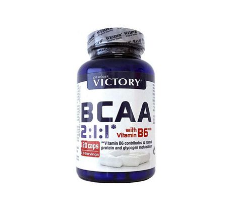 Weider BCAA 2:1:1 + Vitamin B6  120 kapslí