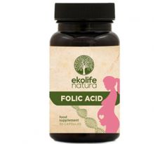 Ekolife Natura Folic Acid 30 kapslí