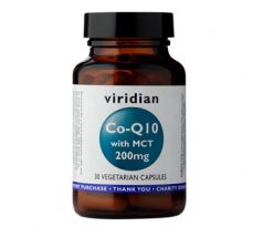 VIRIDIAN nutrition Co-enzym Q10 with MCT 200mg  30 kapslí