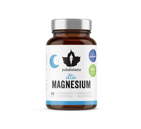 Puhdistamo Night Magnesium 60 kapslí