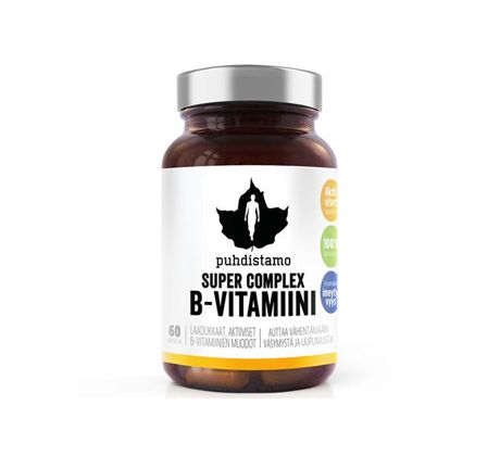 Puhdistamo Super Vitamin B Complex 60 kapslí