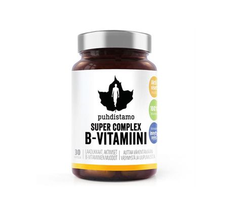 Puhdistamo Super Vitamin B Complex 30 kapslí