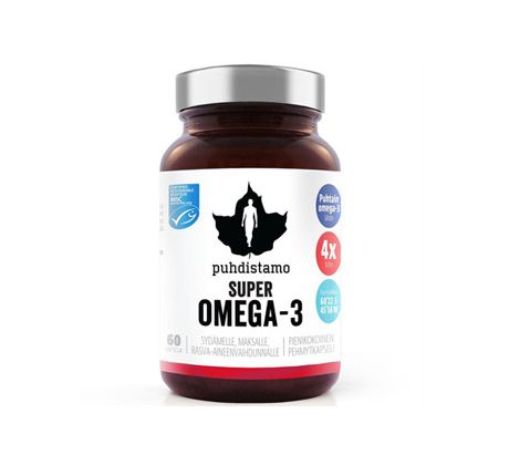 Puhdistamo Super Omega 3  60 kapslí