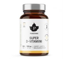 Puhdistamo Super Vitamin D 4000iu 120 kapslí