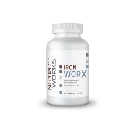 NutriWorks Iron Worx  90 kapslí