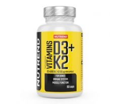 Nutrend Vitamins D3+K2  90 kapslí