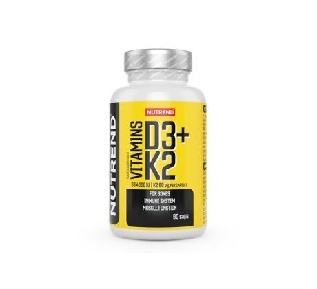 Nutrend Vitamins D3+K2  90 kapslí