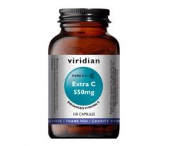 VIRIDIAN nutrition Extra C 550mg 150 kapslí