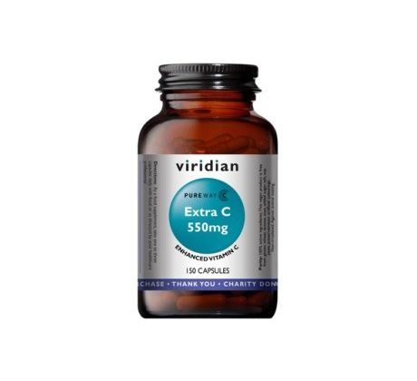 VIRIDIAN nutrition Extra C 550mg 150 kapslí