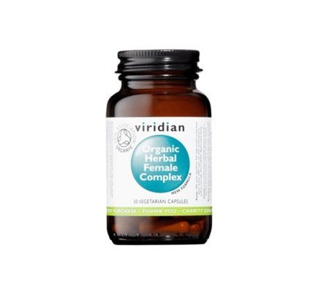 VIRIDIAN nutrition Organic Herbal Female Complex 30 kapslí