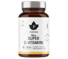 Puhdistamo Super Vitamin D 2000iu 60 kapslí