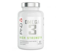 PhD Nutrition Omega 3 High Strength 90 kapslí