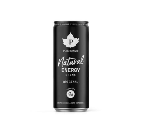 Puhdistamo Natural Energy Drink 330 ml - original