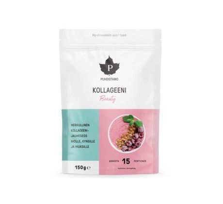 Puhdistamo Collagen Beauty 150 g - malina