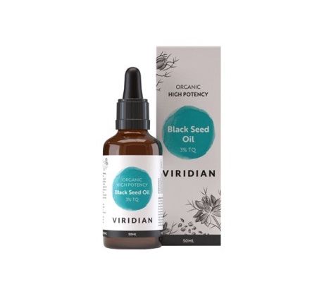 VIRIDIAN nutrition Organic High Potency Black Seed Oil 50ml