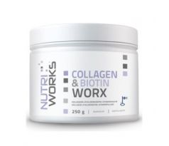 NutriWorks Collagen & Biotin Worx  250 g