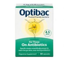 Optibac On Antibiotics  10 kapslí