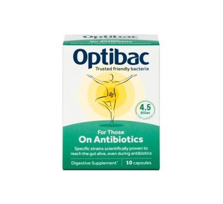 Optibac On Antibiotics  10 kapslí