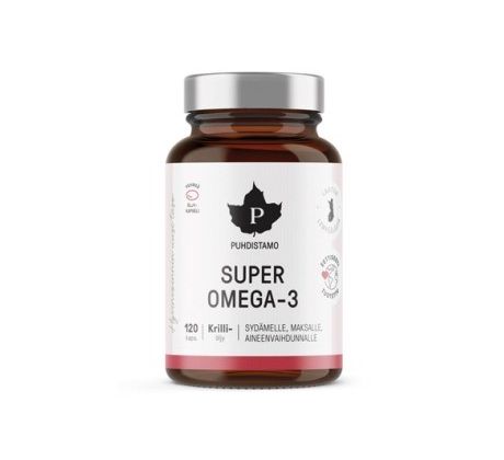 Puhdistamo Super Omega 3  120 kapslí