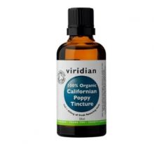 VIRIDIAN nutrition Organic Californian Poppy Tincture 50ml