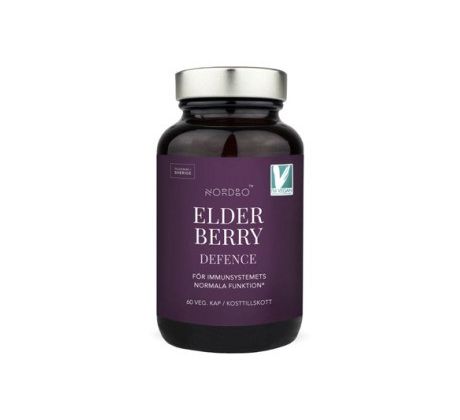 Nordbo Elderberry Defence 60 kapslí - EXP. 02/2025