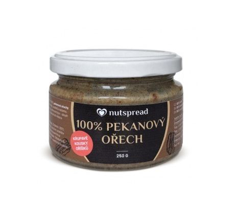 Nutspread 100% Pekanový ořech crunchy  250 g