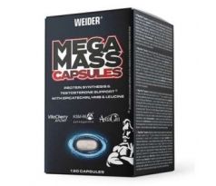 Weider Mega Mass Capsules  120 kapslí