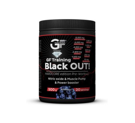 GF nutrition GF Training Black OUT - 500 g