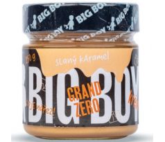 BigBoy Grand Zero slaný karamel - Arašídový krém s příchutí slaný karamel 250 g