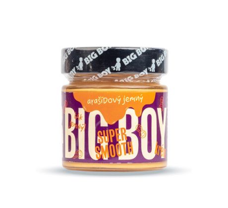 BigBoy Big Boy Arašídový krém super smooth 220 g