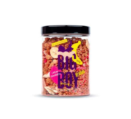 BigBoy Proteinová granola s bílou čokoládou by @kamilasikl 360 g