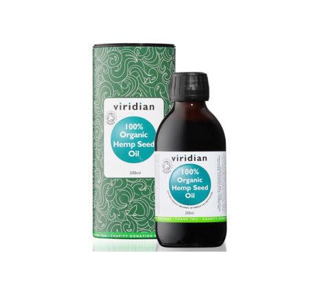 VIRIDIAN nutrition Organic Hemp Seed Oil 200 ml