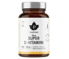 Puhdistamo Super Vitamin D 2000iu 120 kapslí