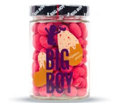 BigBoy Big Boy Raspberry passion - Mandle a kešu v bílé čokoládě s malinovým prachem 300 g