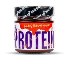 BigBoy Big Boy Protein kremo dark nougat - tmavý proteinový krém s lískovými ořechy  220 g