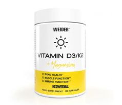 Weider Vitamin D3/K2 + Magnesium  120 kapslí