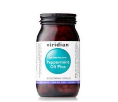 VIRIDIAN nutrition Peppermint Oil Plus 90 kapslí